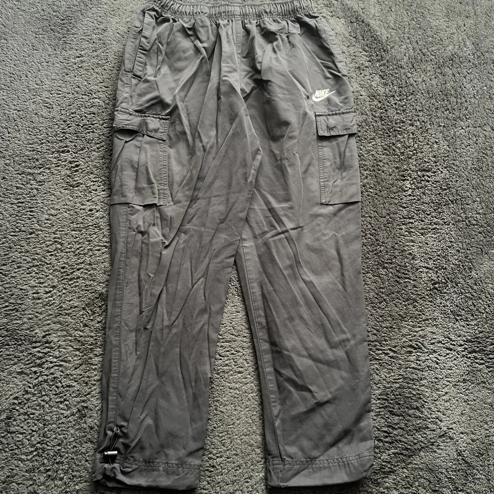 Nike Sportswear Men's M Navy Blue Unlined Woven Utility Cargo Pants Track NSW